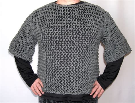 faux chainmail shirt